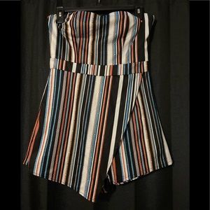 Stripped Romper